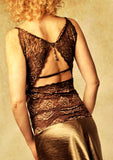 V-laced top